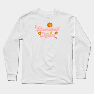 Basketball Mama - 70s style Long Sleeve T-Shirt